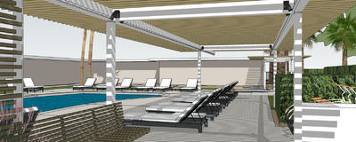 Desert Hills Trellis Rendering 4